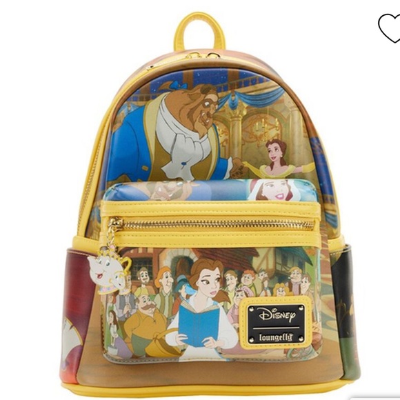 Beauty and the Beast Princess Scenes Mini Backpack - Picture 3 of 9